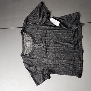 Gray Jockey Women's Cropped Top